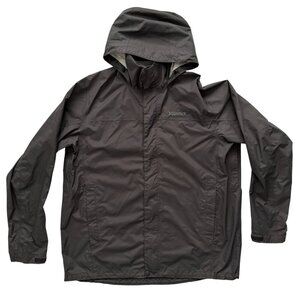MARMOT PreCip Eco Raincoat Windbreaker Jacket Steel Onyx Gray XL